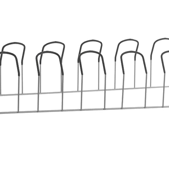 Organize It All 12 Pair Floor Shoe Rack With Shelf